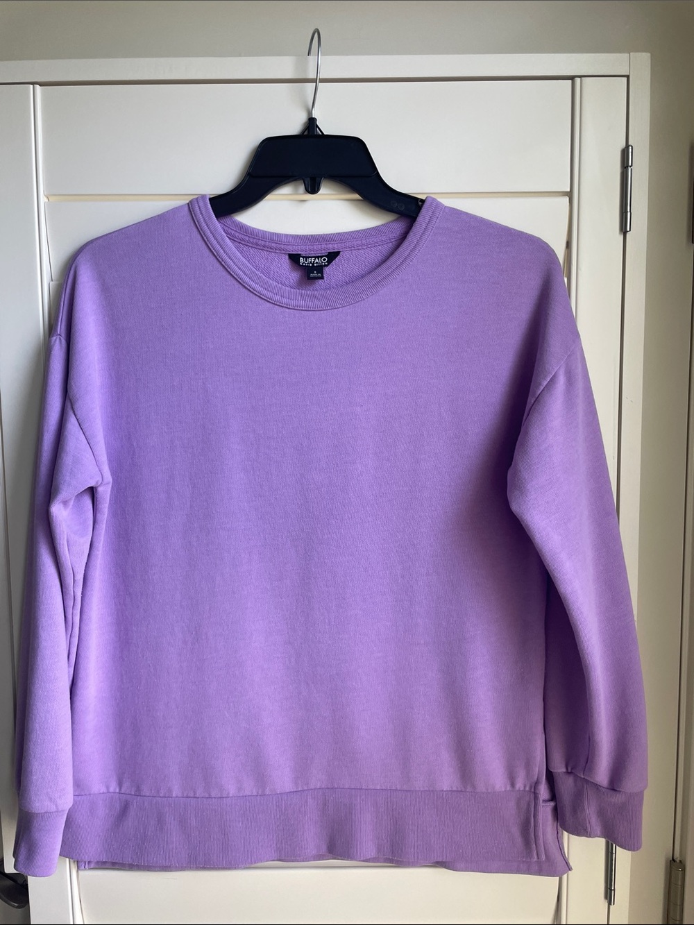 Buffalo David Bitton Lilac Purple Crewneck Pullover